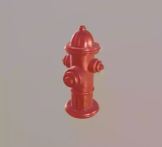 Fire Hydrant 3D model