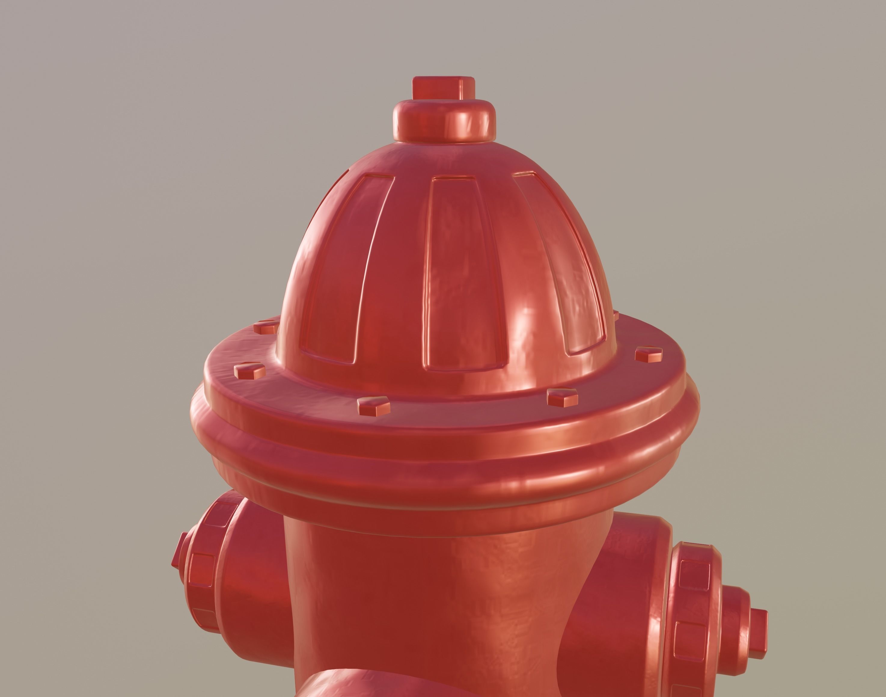 Fire Hydrant 3D model_8