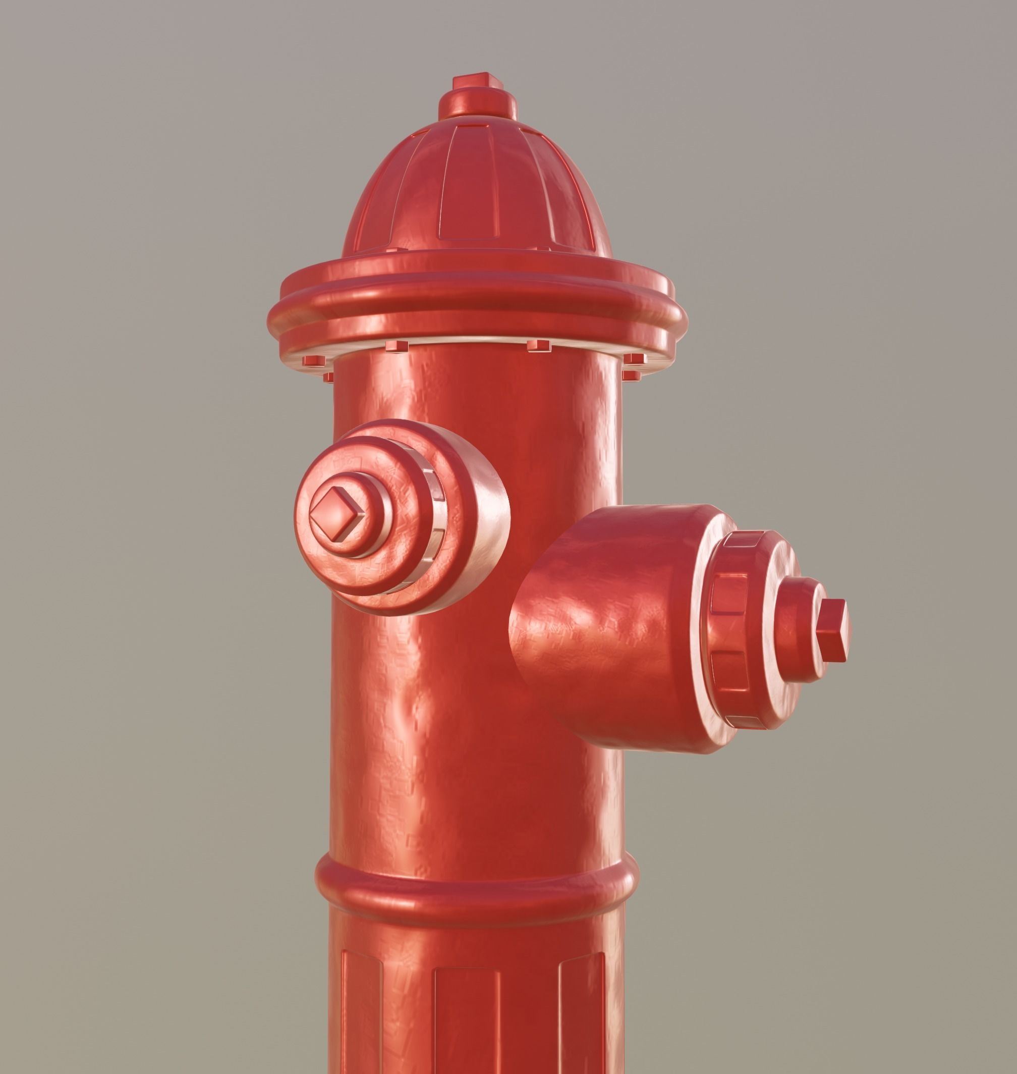Fire Hydrant 3D model_12