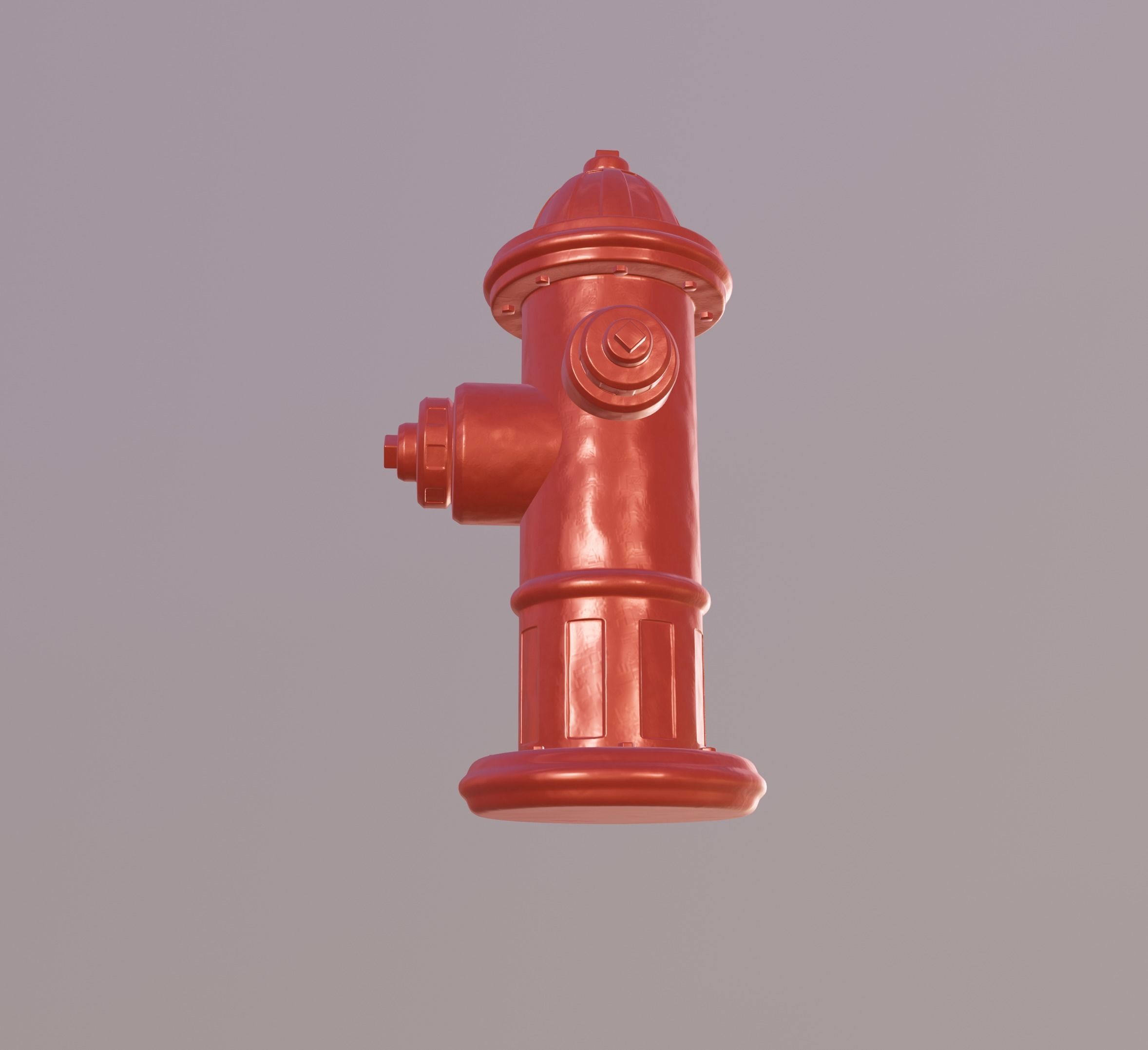 Fire Hydrant 3D model_6