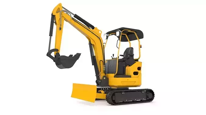 Excavator Mini Loader 3D model
