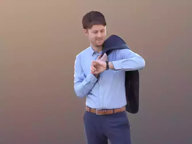 John 10314 - Standing Business Man