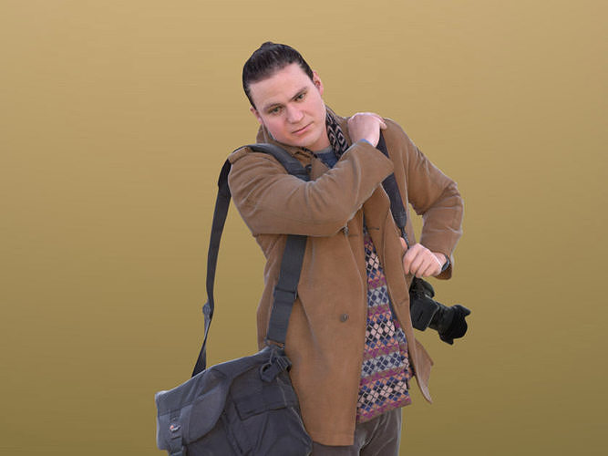Marcel 10305 - Standing Photograph Low-poly 3D model