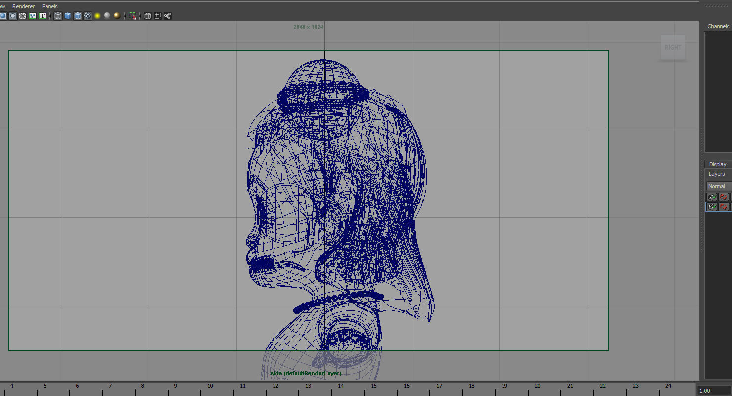 baby hanuman 3d model 3D model_5