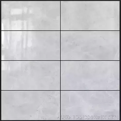 Yurtbay Seramik Alpha Bianco 300x600 Set 3