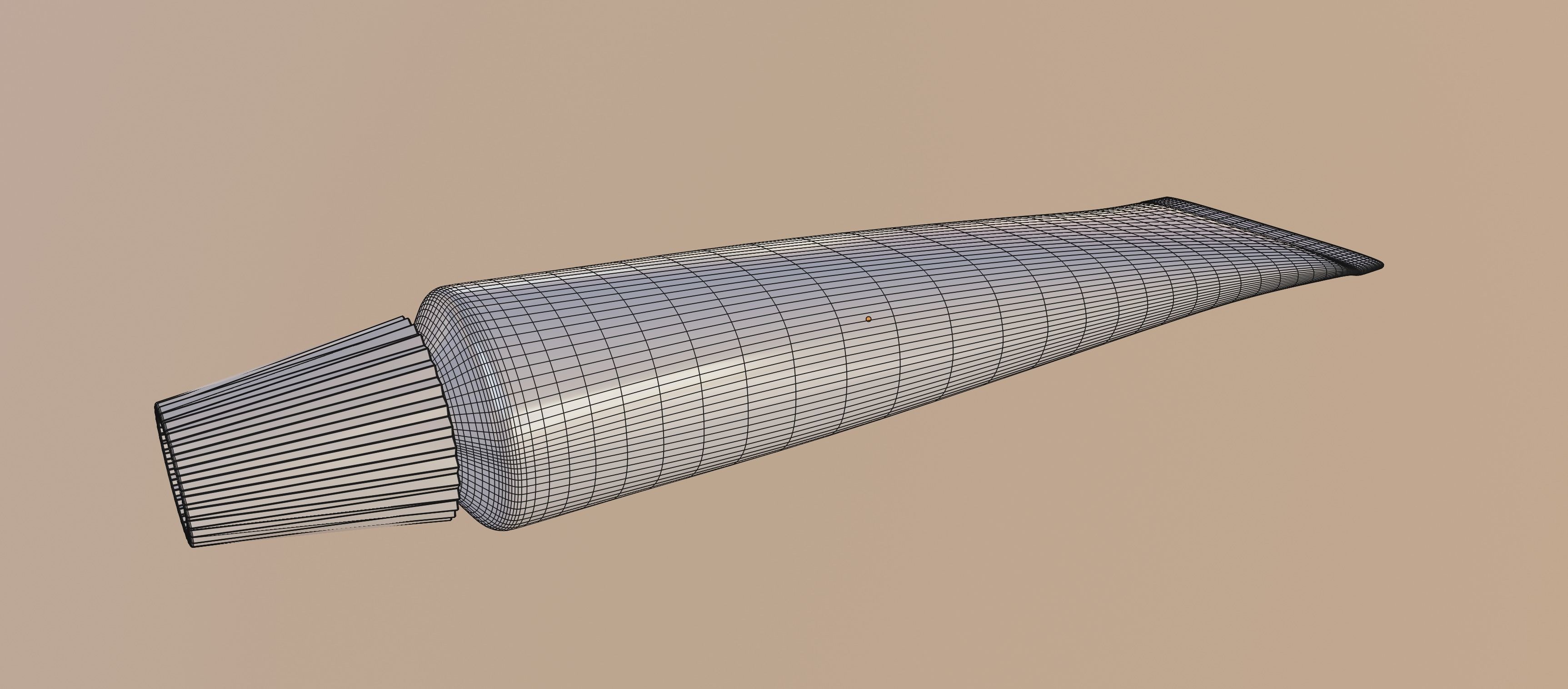 Paste Tube 3D model_12