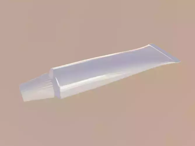 Paste Tube 3D model