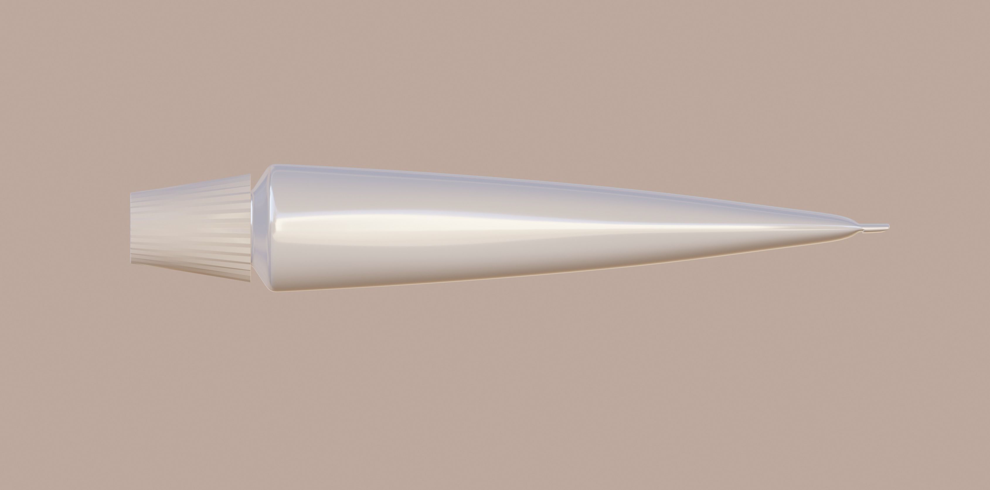 Paste Tube 3D model_1