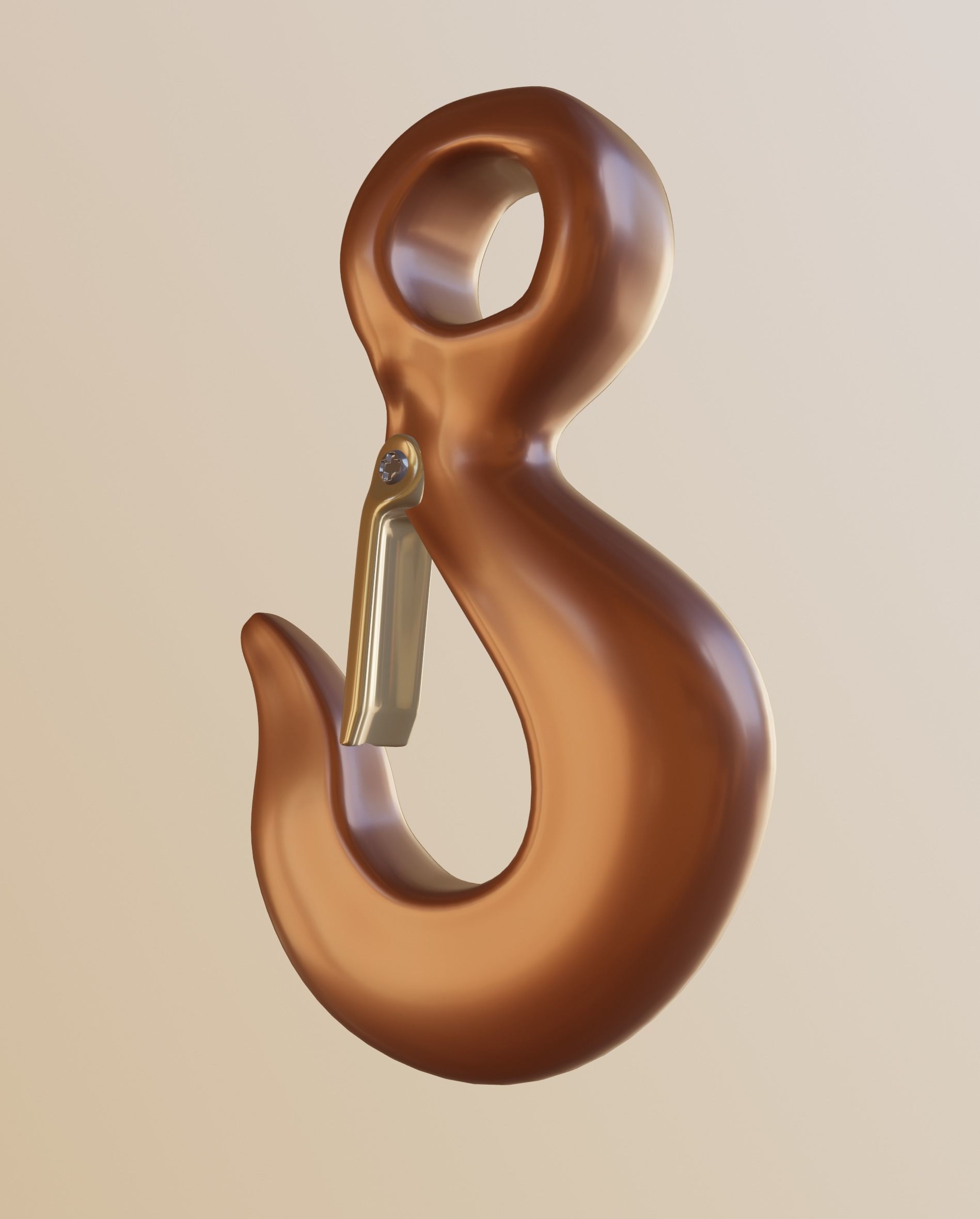 Hook Model 3D model_4