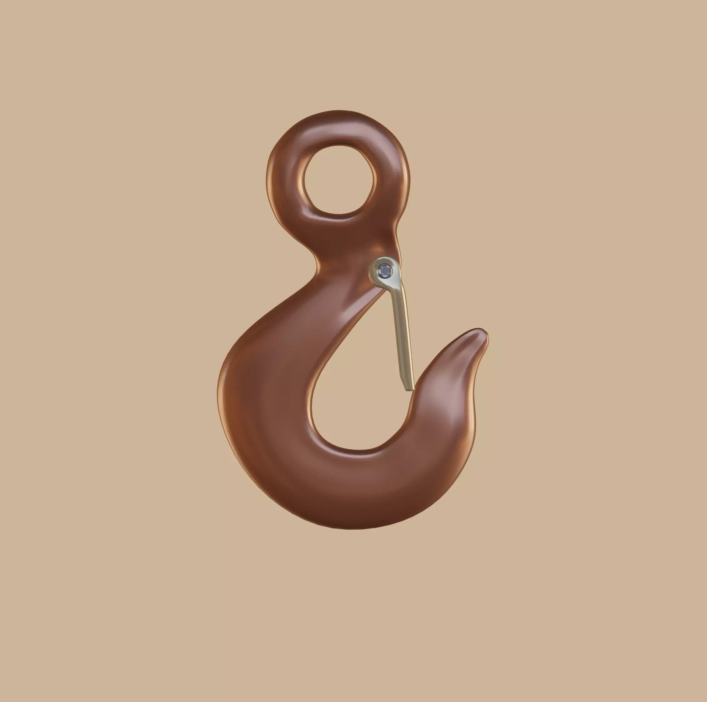 Hook Model 3D model_0