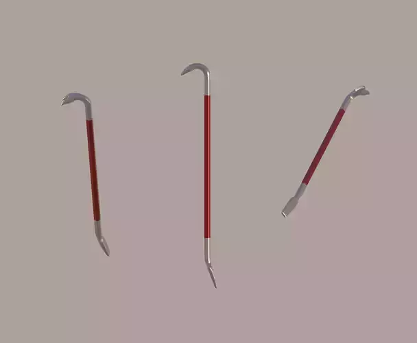 Crowbar 3D model