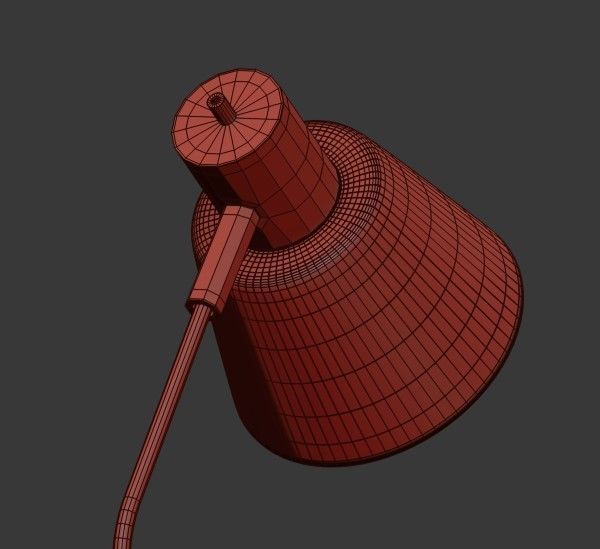 Cylinder Floor Lamp  Rejuvenation 3D model_8