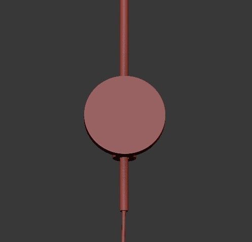 Cylinder Floor Lamp  Rejuvenation 3D model_16