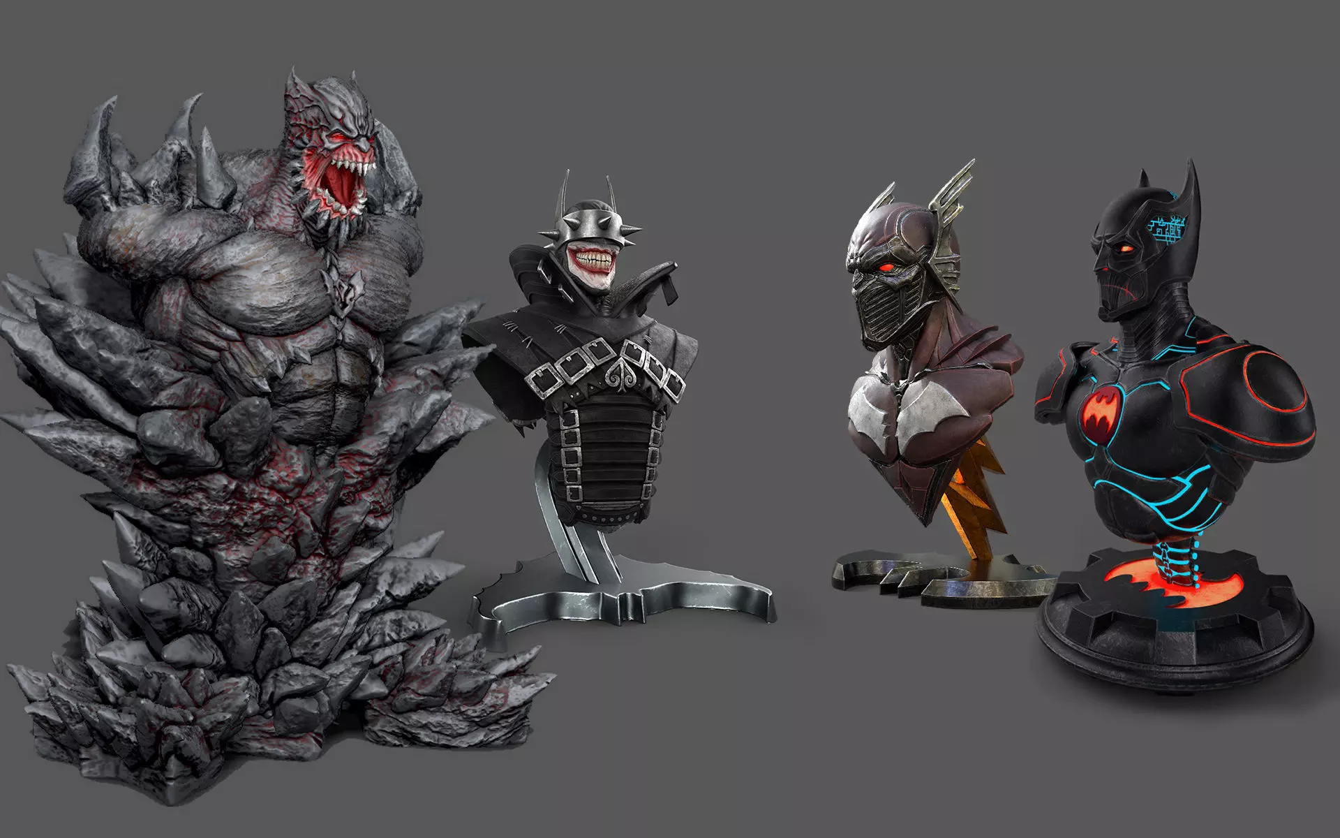 Dc Metal Bundle  3D Model Collection_0