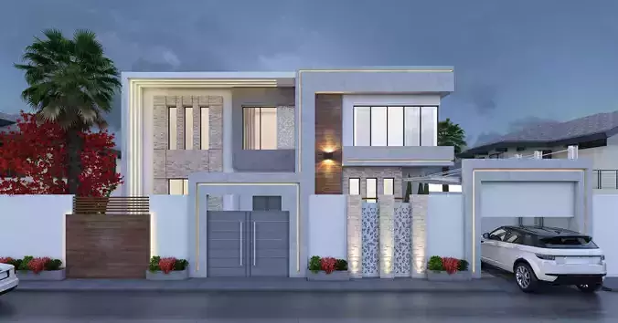 modern villa