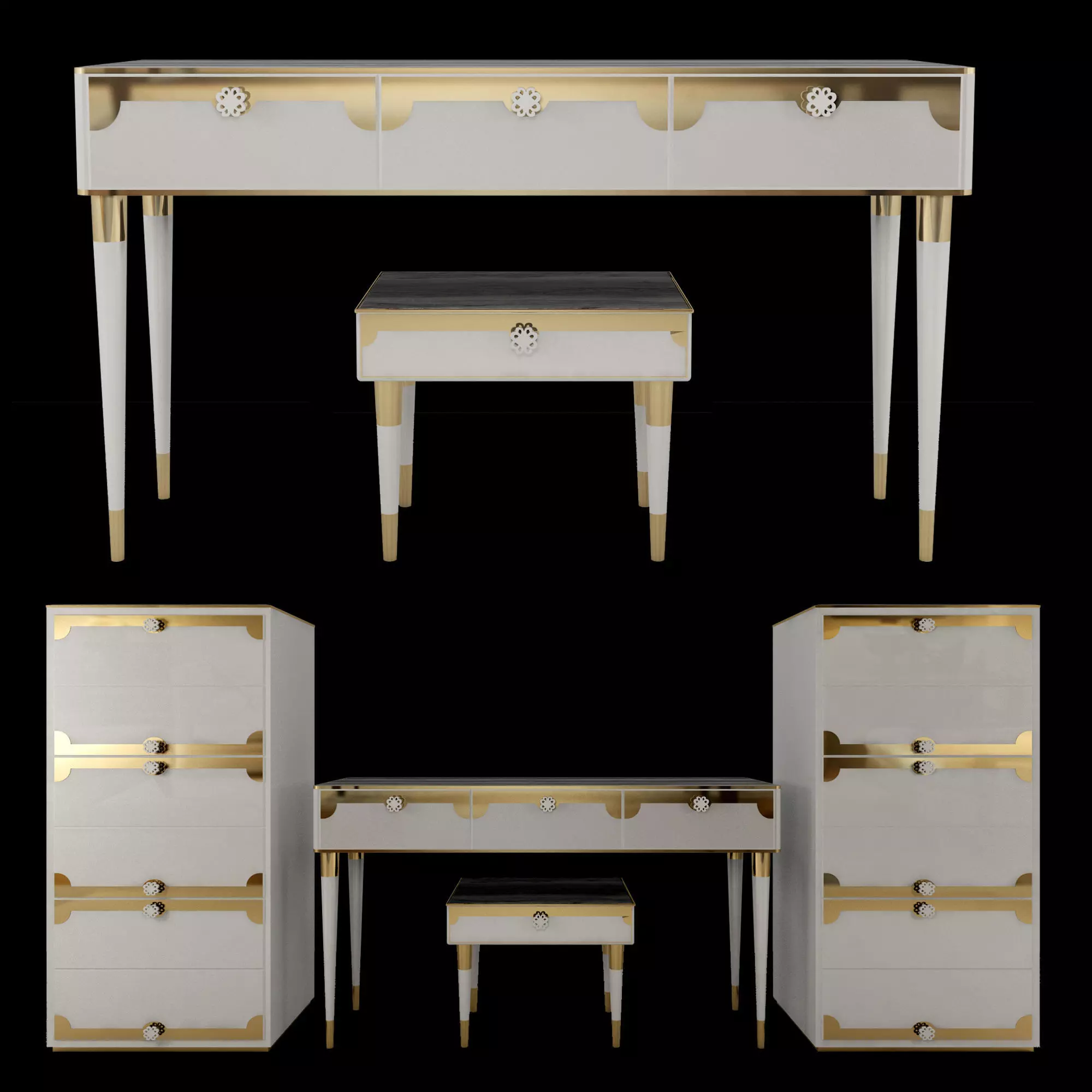 Sideboard Chest of drawer Free 3D model
