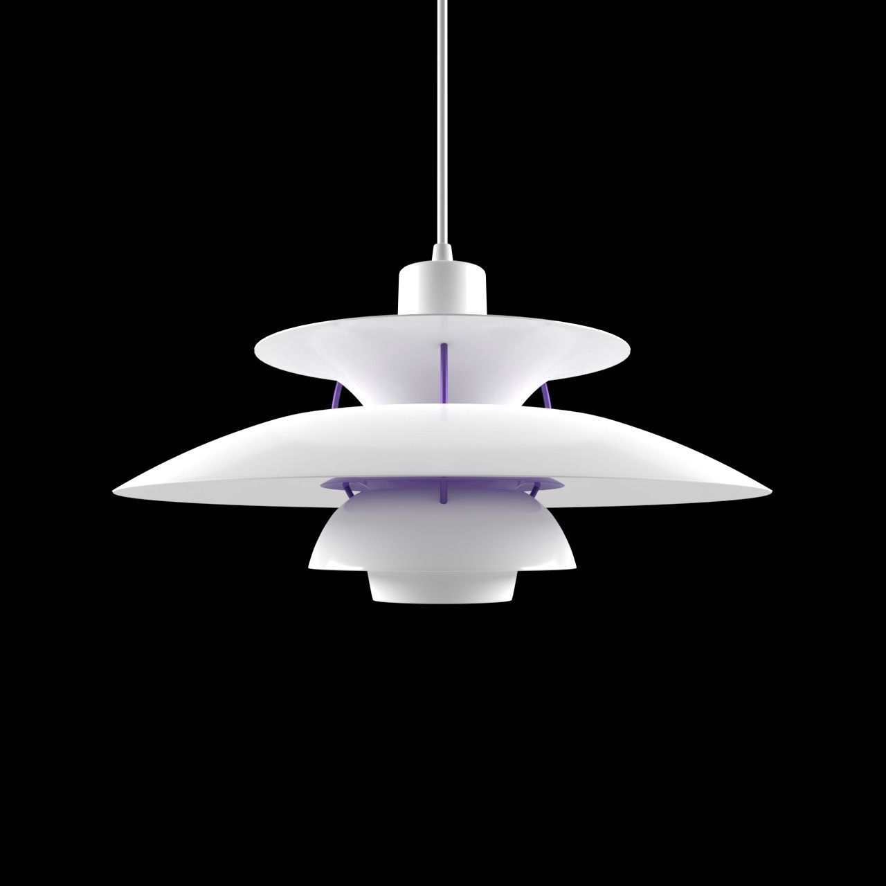 PH 5 Lamp - 8 Colors with IES - Louis Poulsen  - 3D Model 3D model_2