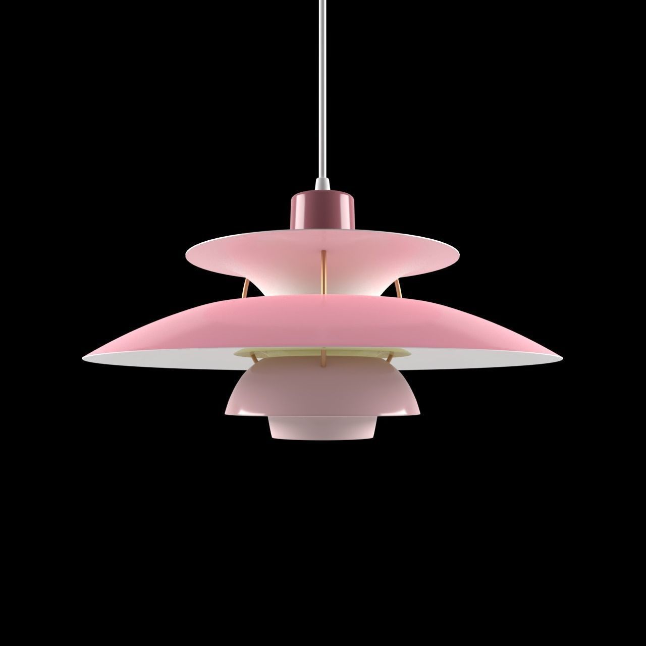 PH 5 Lamp - 8 Colors with IES - Louis Poulsen  - 3D Model 3D model_8