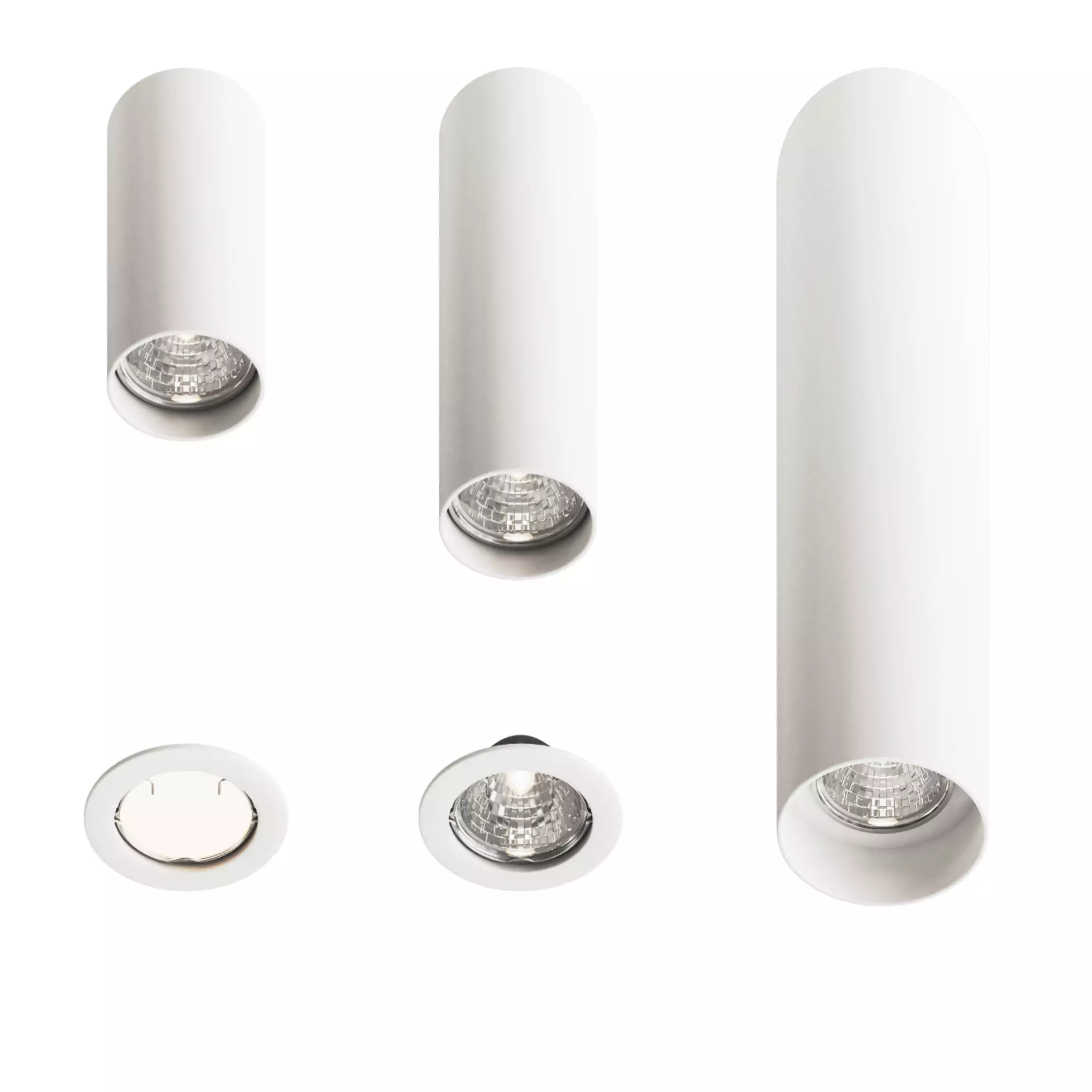 Light Star Rullo White  3D model_0