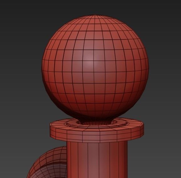 Jonathan Adler Milano 16 Light Chandelier 3D model_3