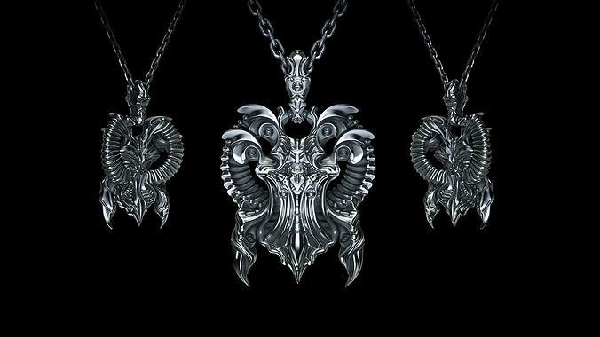 Scarab Of Shoggoth ancient Pendant  3D print model