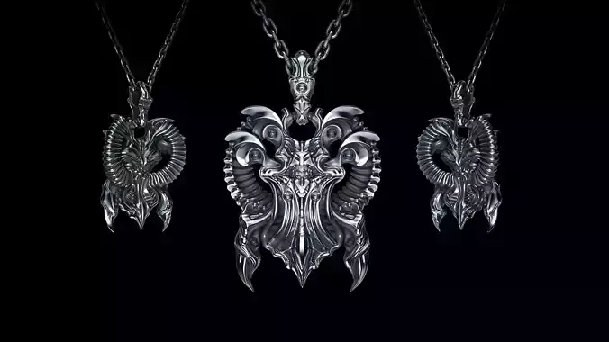 Scarab Of Shoggoth ancient Pendant  3D print model