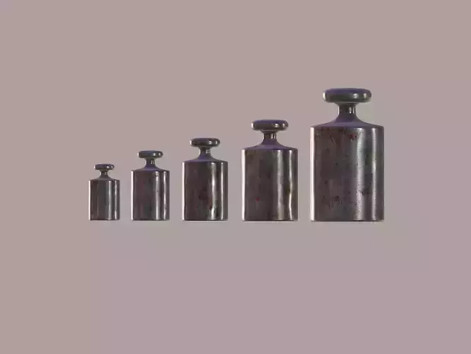 Weight 3D model