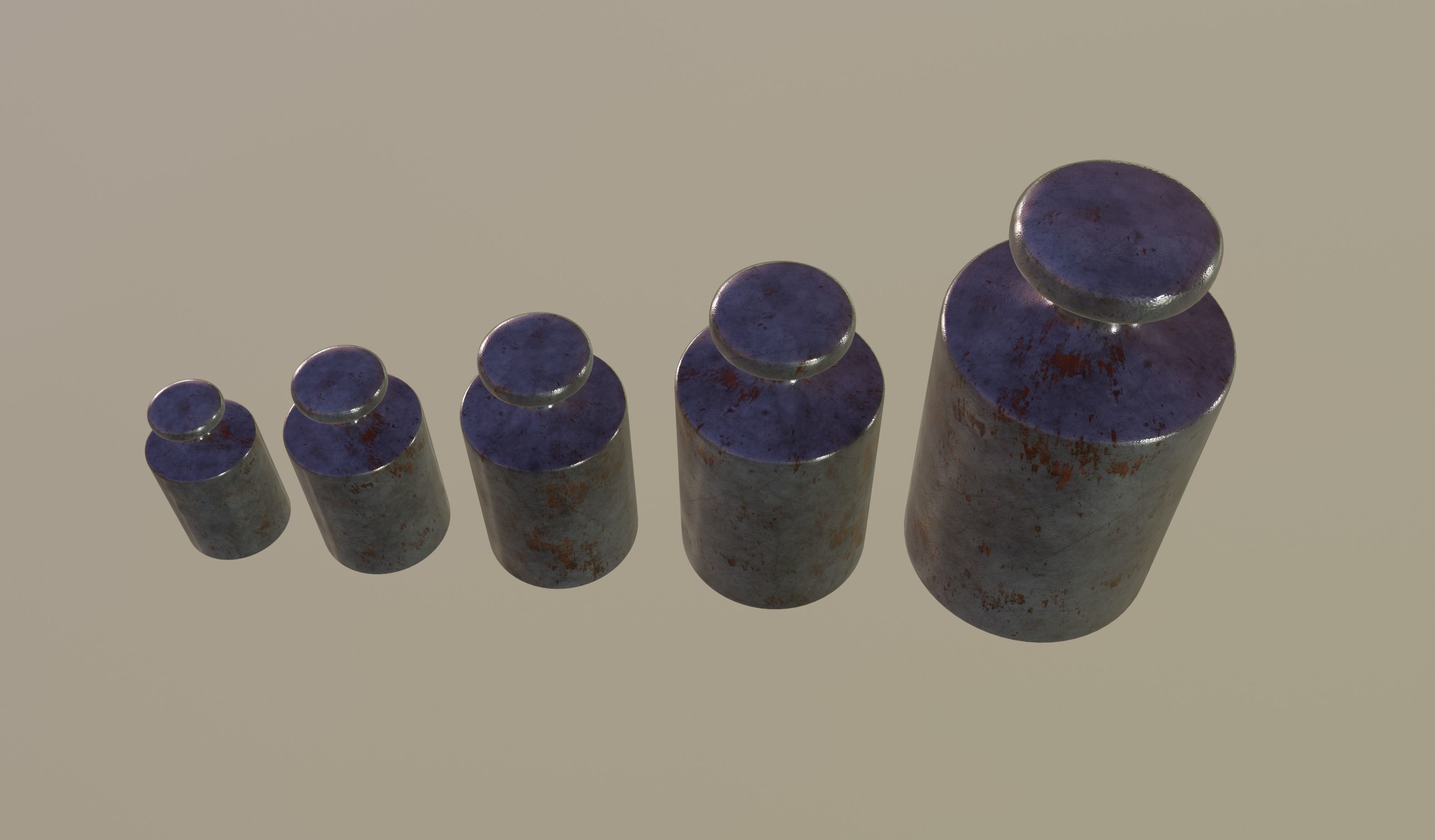 Weight 3D model_3