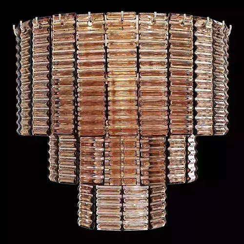 Restoration Hardware SIRENE SCONCE Nickel Smoke Glass