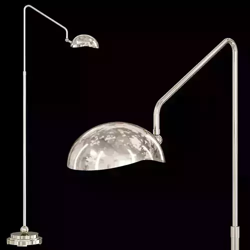 Restoration Hardware CONVESSI FLOOR LAMP Nickel