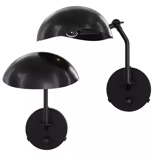 Restoration Hardware CONVESSI SCONCE 10 Black