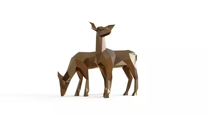 DEER Miniature  3D print model