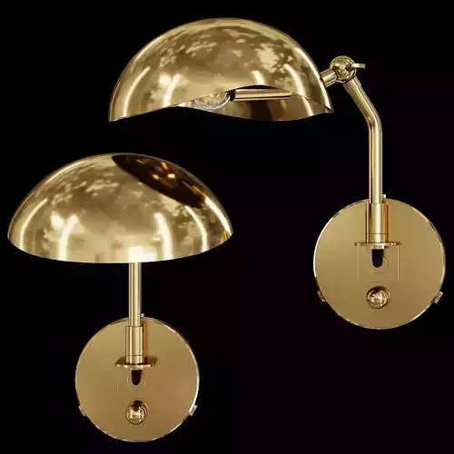 Restoration Hardware CONVESSI SCONCE 10 Brass