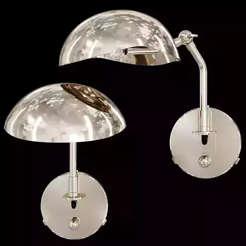 Restoration Hardware CONVESSI SCONCE 10 Nickel