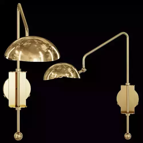 Restoration Hardware CONVESSI SCONCE 23 Brass