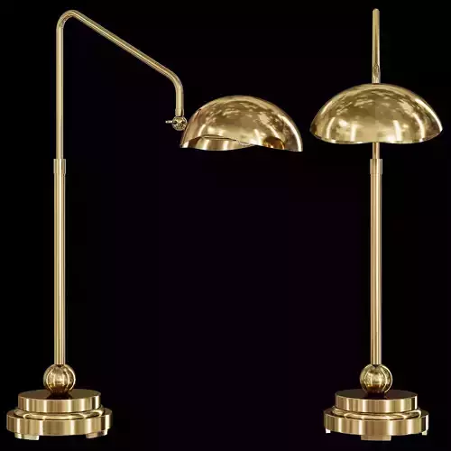 Restoration Hardware CONVESSI TABLE LAMP Brass