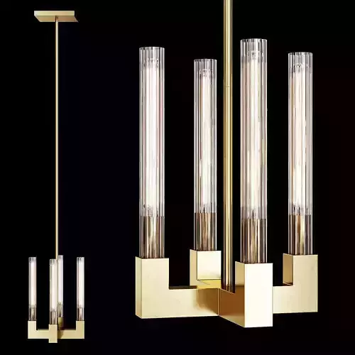 Restoration Hardware CANNELE PENDANT Brass