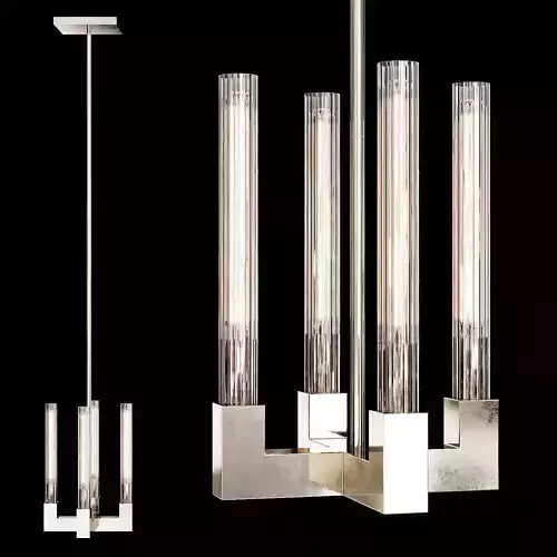 Restoration Hardware CANNELE PENDANT Nickel