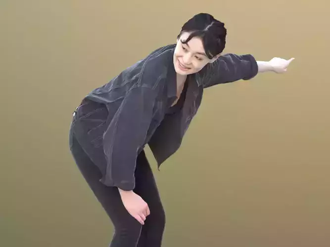 Francine 10346 - Pointing Casual Girl