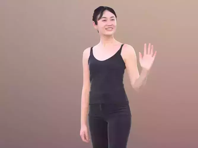 Francine 10345 - Standing Casual Girl