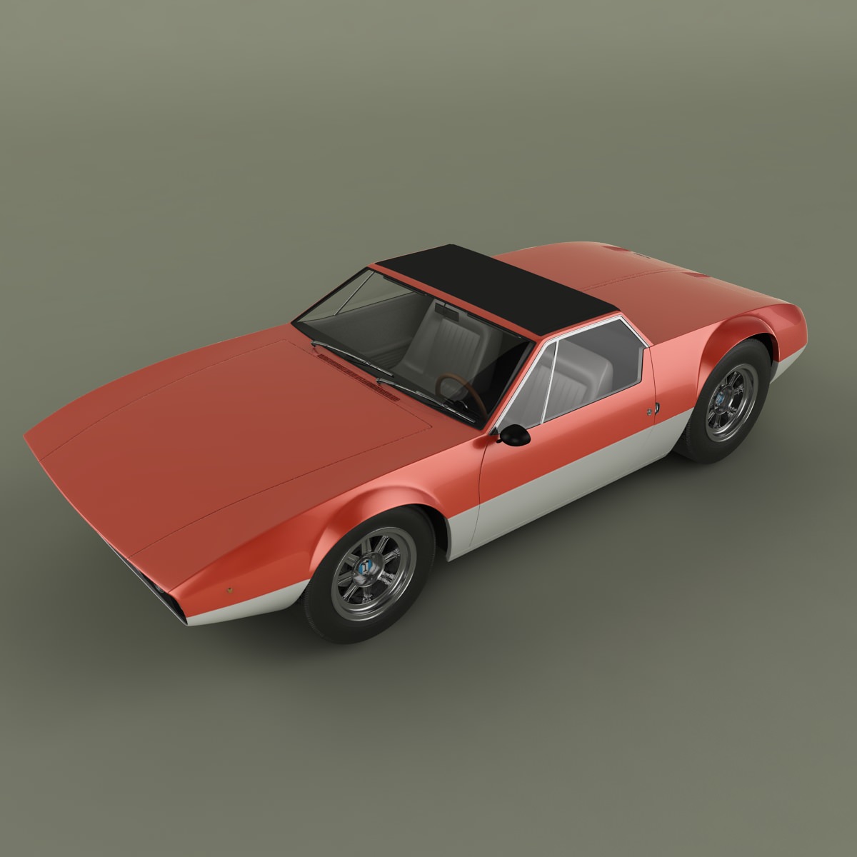 De Tomaso Mangusta Spider 3D model_5