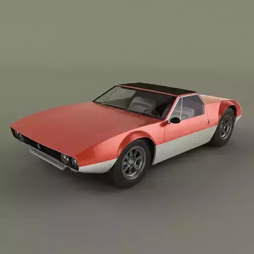De Tomaso Mangusta Spider 3D model