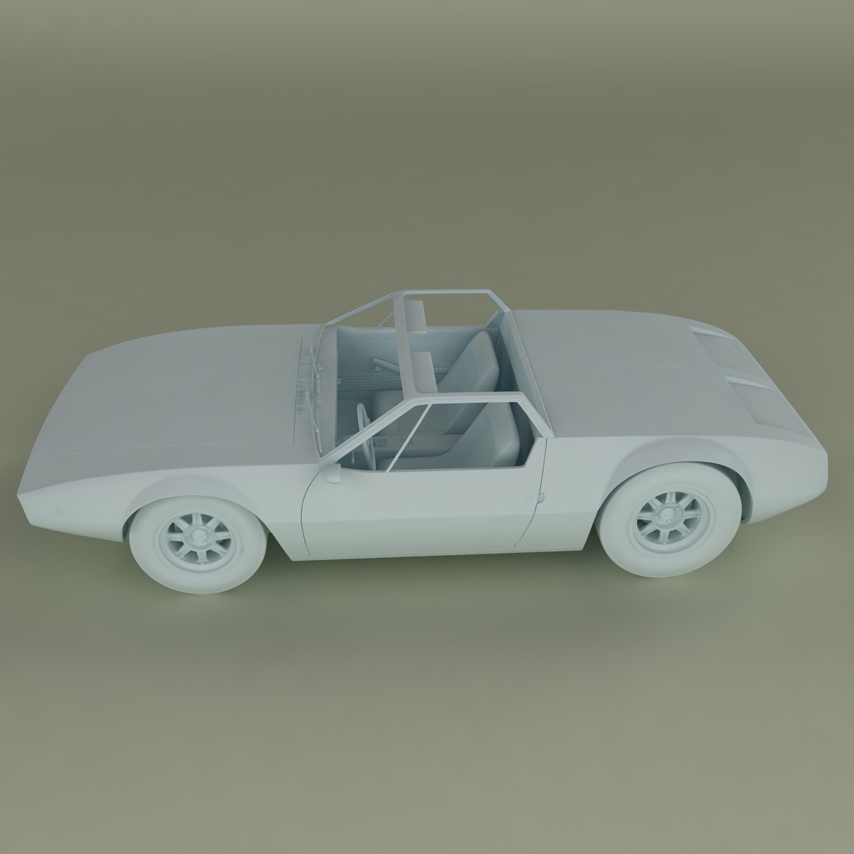 De Tomaso Mangusta Spider 3D model_10