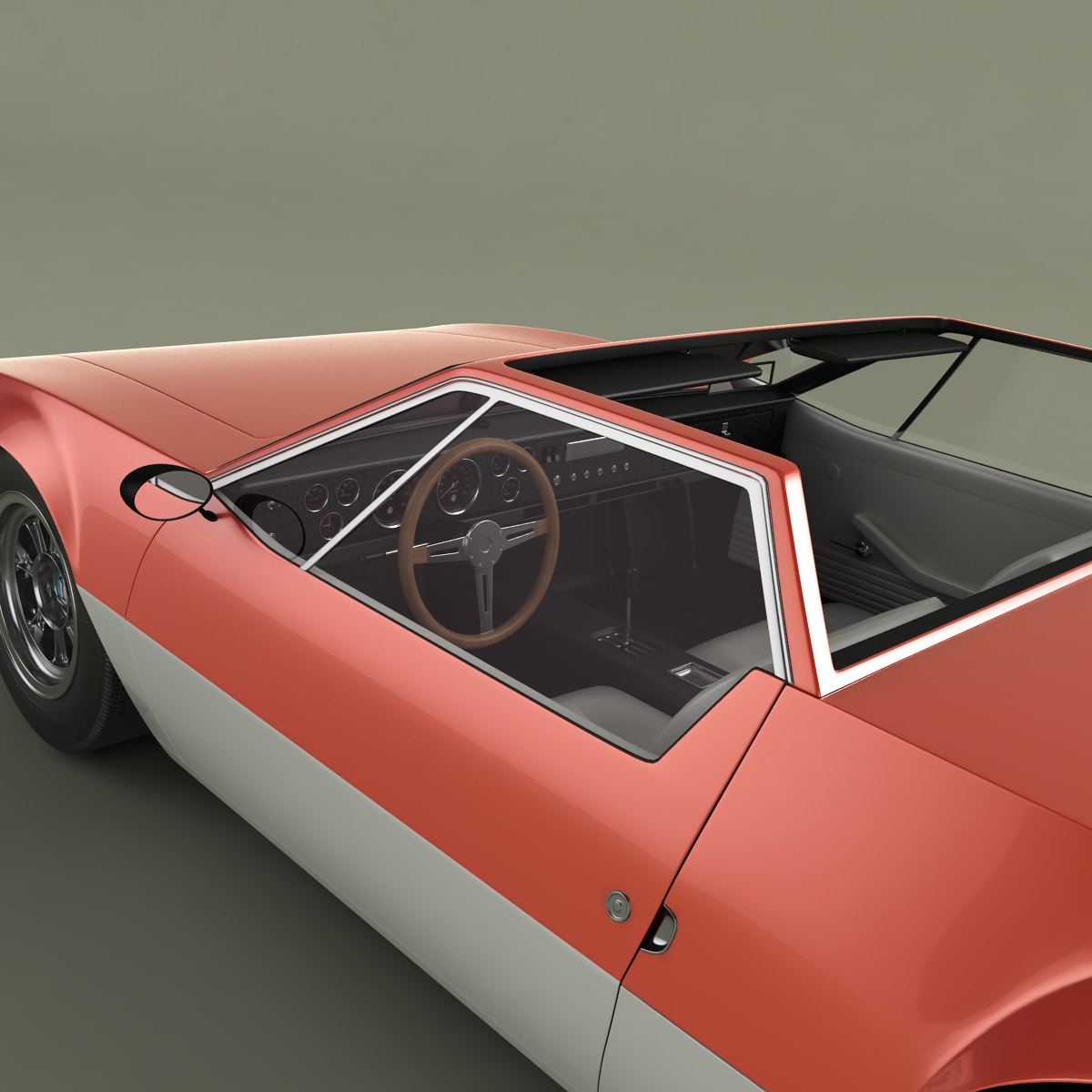 De Tomaso Mangusta Spider 3D model_8