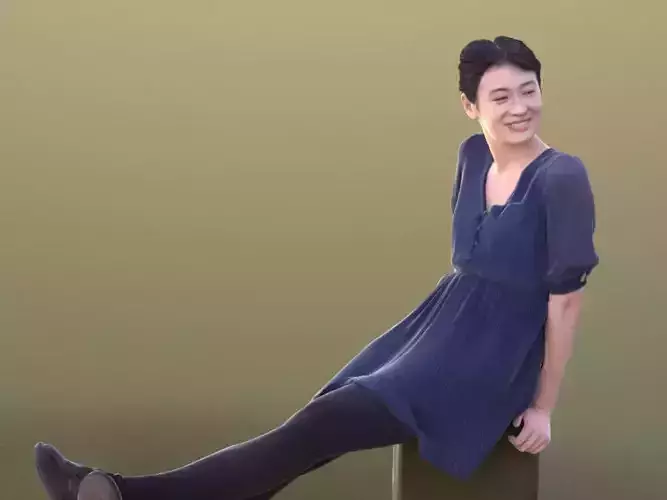 Francine 10341 - Sitting Casual Girl