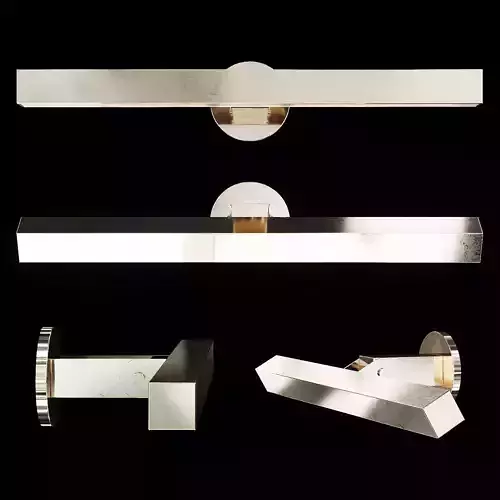 Restoration Hardware CANNELE PICTURE LIGHT Nickel