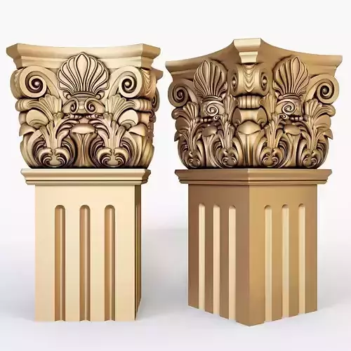 Classical Column for cnc