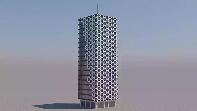 Modern Building Exterior Skyscraper