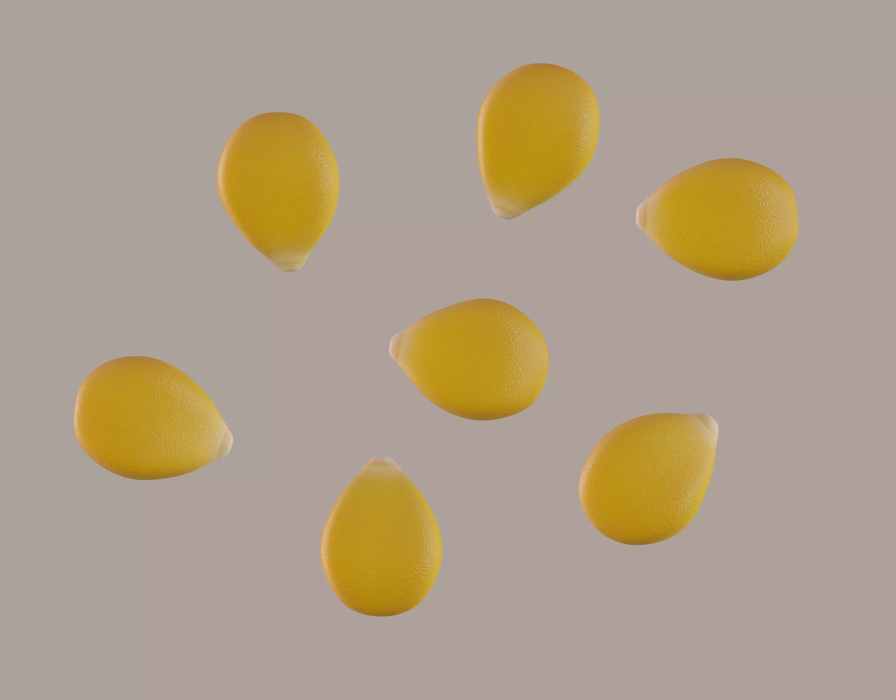Corn Kernel 3D model