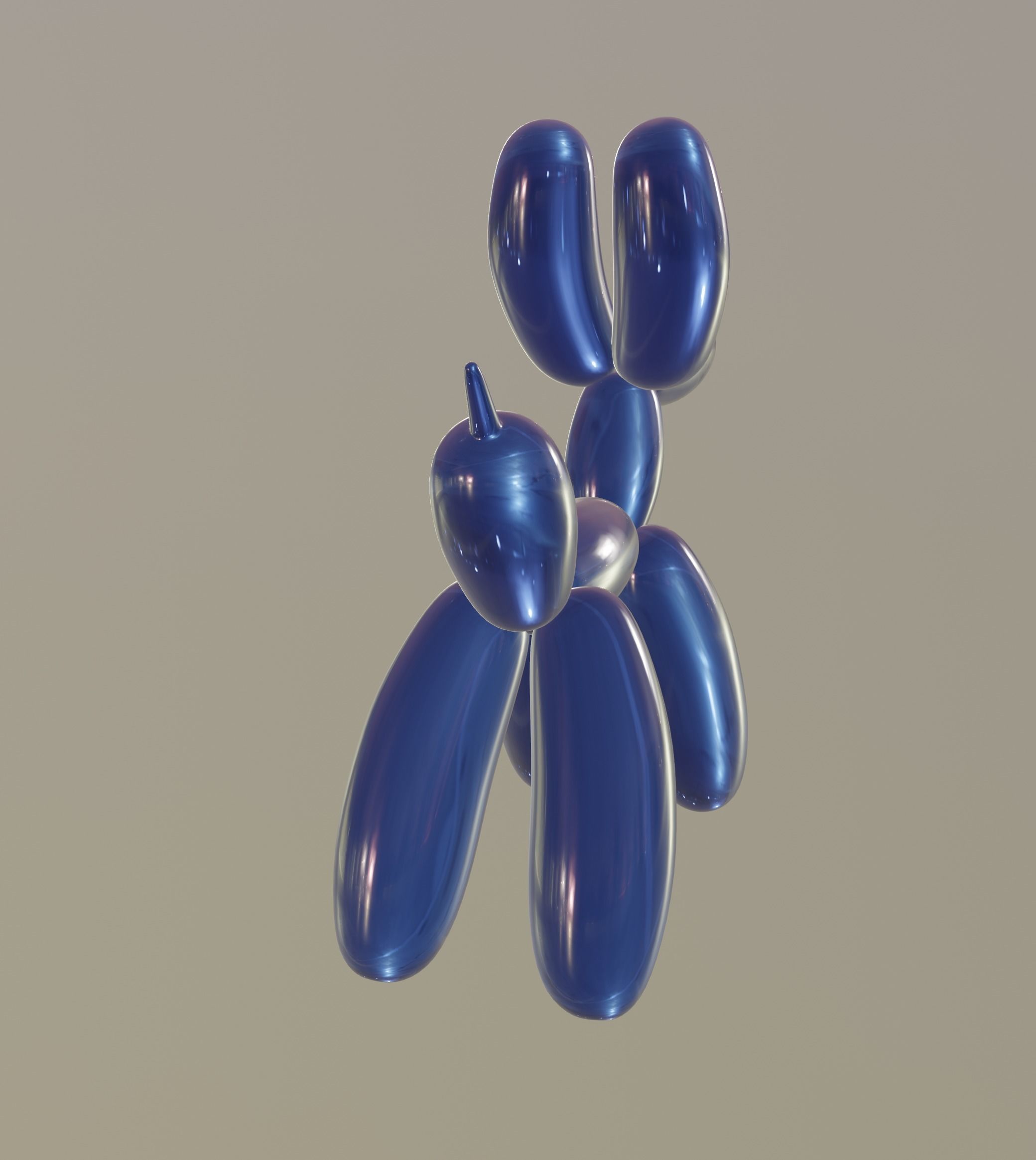 Balloon Dog 3D model_7
